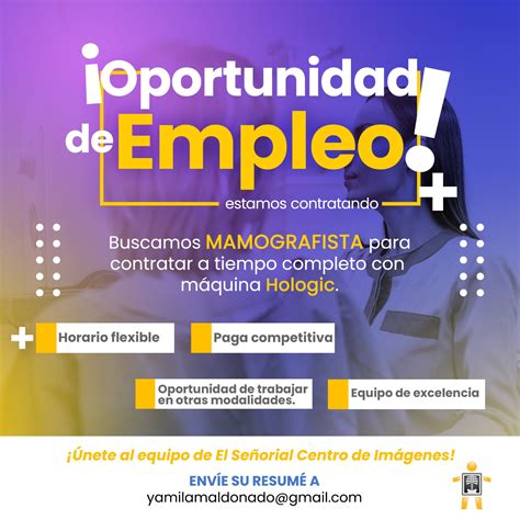 ¡Oportunidades de Empleo en ¡Bienvenido/a!! .